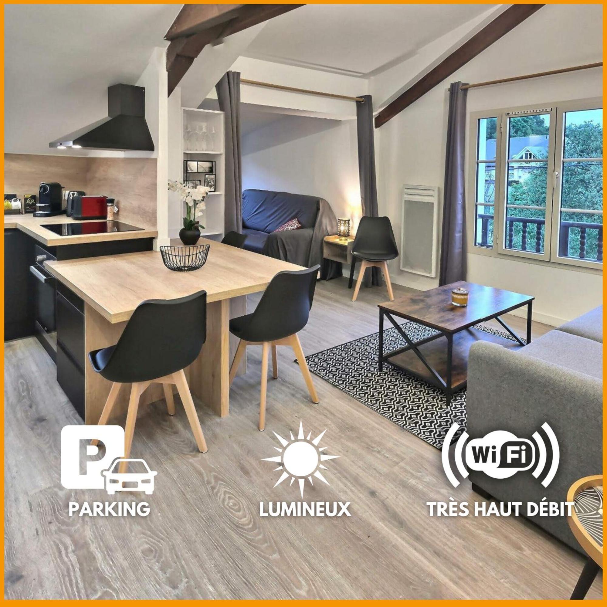 Mignon, T1 Bis Cosy & Calme, Neuf, Parking, Balcon Leilighet Gerde Eksteriør bilde